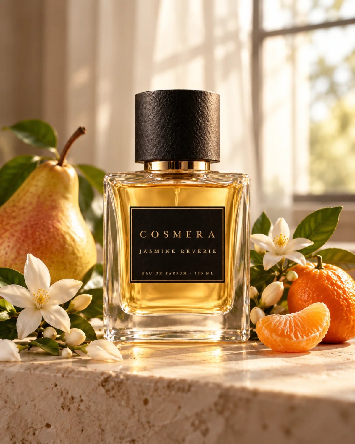 Jasmine Reverie with its ingredients