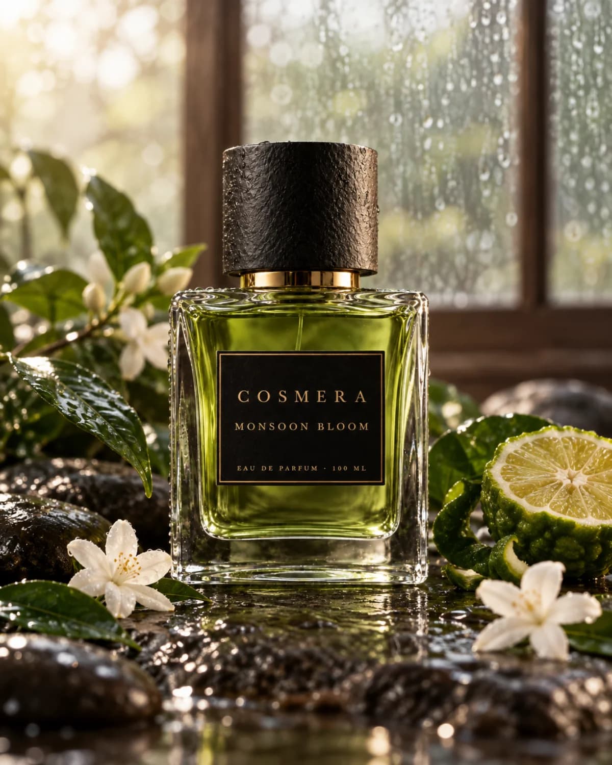 Monsoon Bloom with its ingredients
