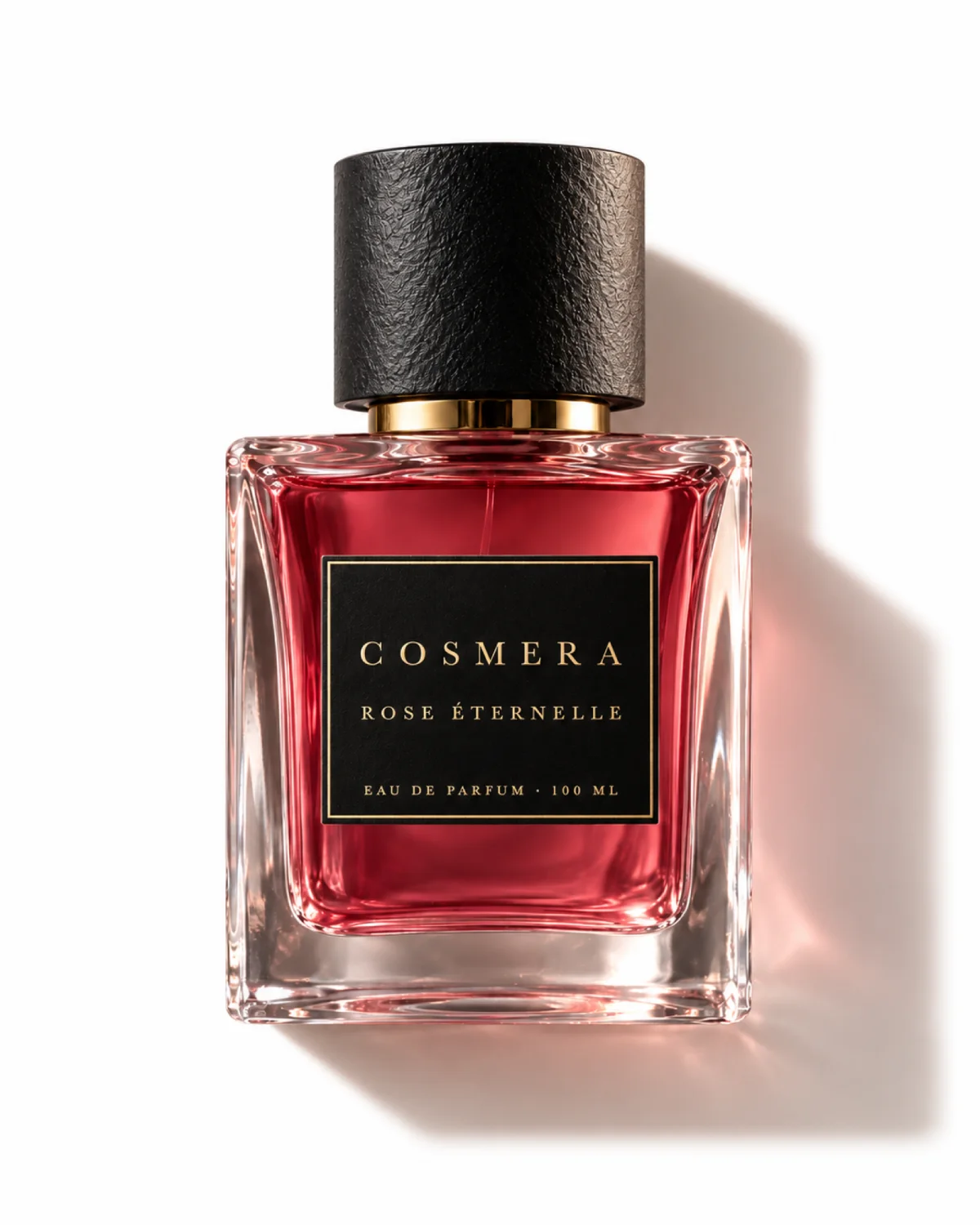 Rose Éternelle bottle with its notes