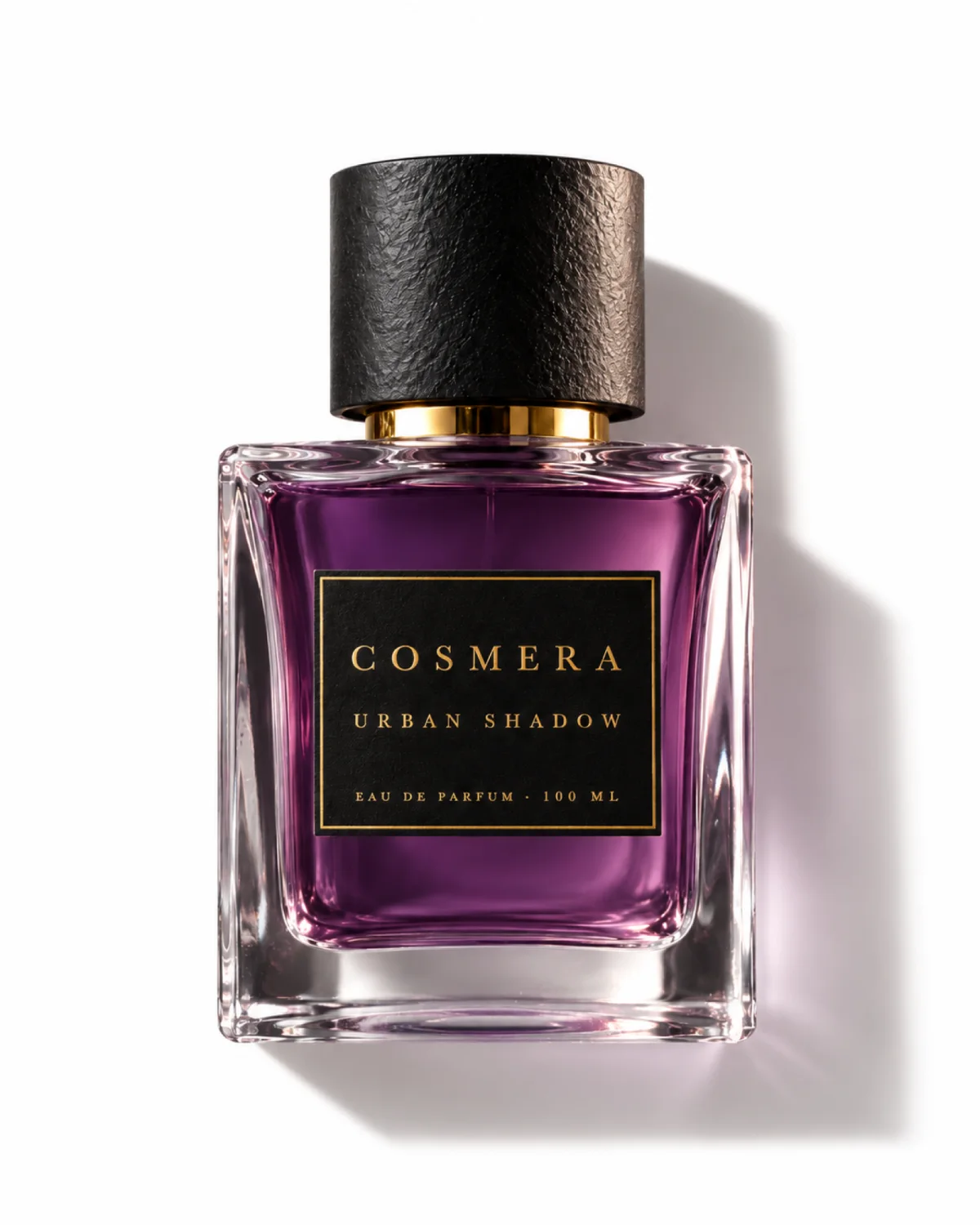 Urban Shadow bottle with its notes